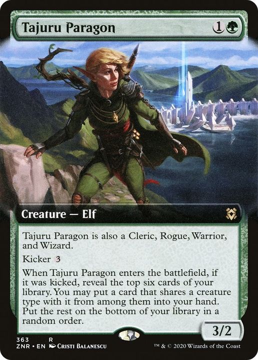 Tajuru Paragon in the group Magic the Gathering / Types / Creatures / Elf at Proxyprinters.com (4949)