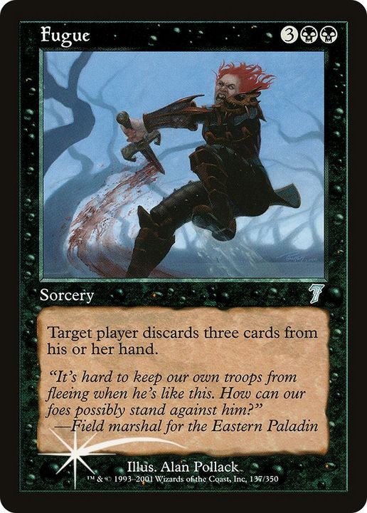 Fugue in the group Magic the Gathering / Types / Colors / Black at Proxyprinters.com (49503)