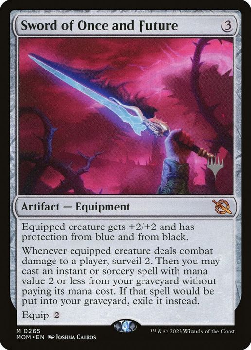 Sword of Once and Future in the group Magic the Gathering / Sets / March of the Machine: The Aftermath Promos at Proxyprinters.com (49545)