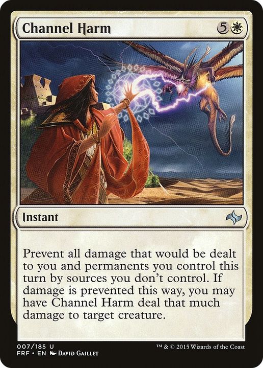 Channel Harm in the group Magic the Gathering / Types / Colors / White at Proxyprinters.com (49550)