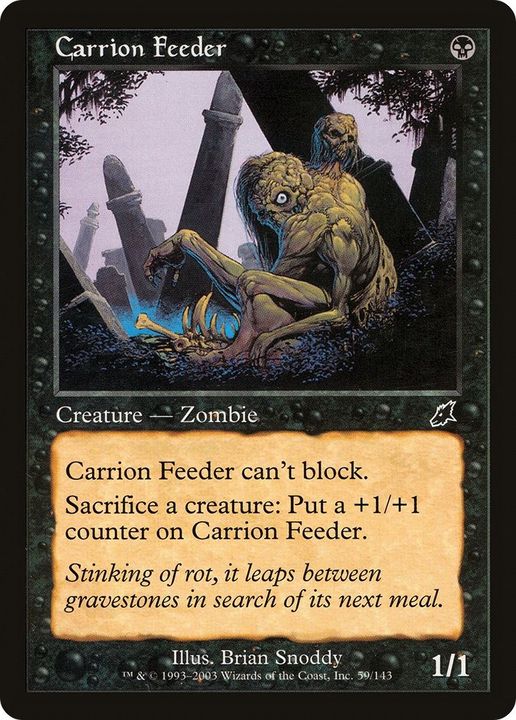 Carrion Feeder in the group Magic the Gathering / Sets / Scourge at Proxyprinters.com (49555)