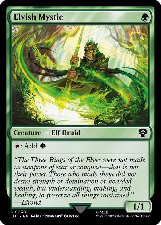 Elvish Mystic in the group Magic the Gathering / Types / Creatures / Elf at Proxyprinters.com (49556)