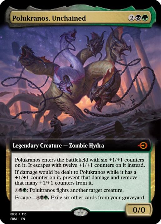 Polukranos, Unchained in the group Magic the Gathering / Sets / Magic Origins Clash Pack at Proxyprinters.com (49563)