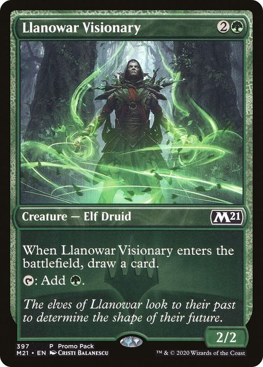 Llanowar Visionary in the group Magic the Gathering / Types / Creatures / Elf at Proxyprinters.com (49568)