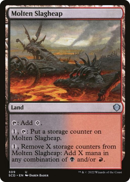 Molten Slagheap in the group Magic the Gathering / Sets / Starter Commander Decks at Proxyprinters.com (49602)