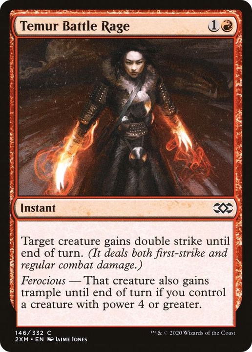 Temur Battle Rage in the group Magic the Gathering / Types / Colors / Red at Proxyprinters.com (49616)