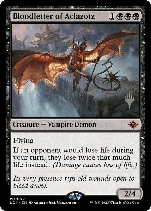 Bloodletter of Aclazotz in the group Magic the Gathering / Types / Colors / Black at Proxyprinters.com (49629)