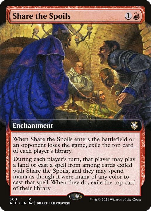 Share the Spoils in the group Magic the Gathering / Types / Enchantment / Enchantment at Proxyprinters.com (4963)