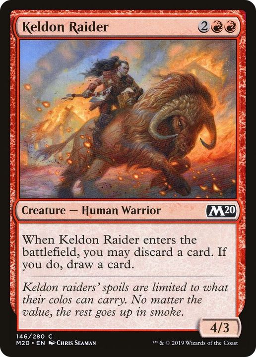 Keldon Raider in the group Magic the Gathering / Types / Creatures / Warrior at Proxyprinters.com (49679)