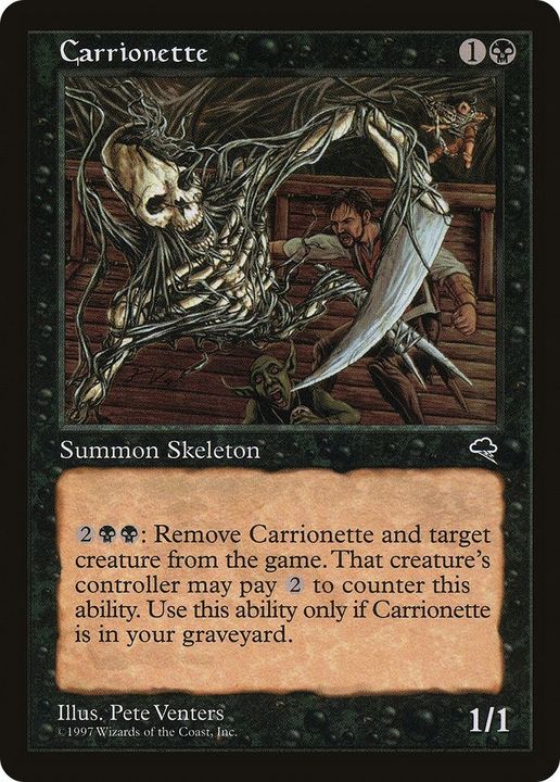 Carrionette in the group Magic the Gathering / Types / Colors / Black at Proxyprinters.com (49683)