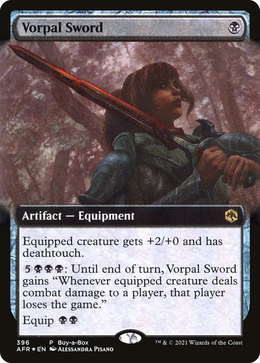 Vorpal Sword in the group Magic the Gathering / Sets / Adventures in the Forgotten Realms at Proxyprinters.com (49687)