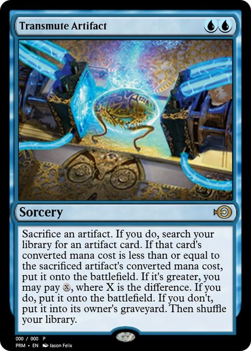 Transmute Artifact in the group Magic the Gathering / Types / Colors / Blue at Proxyprinters.com (4969)