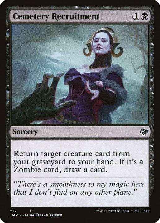 Cemetery Recruitment in the group Magic the Gathering / Types / Colors / Black at Proxyprinters.com (49691)