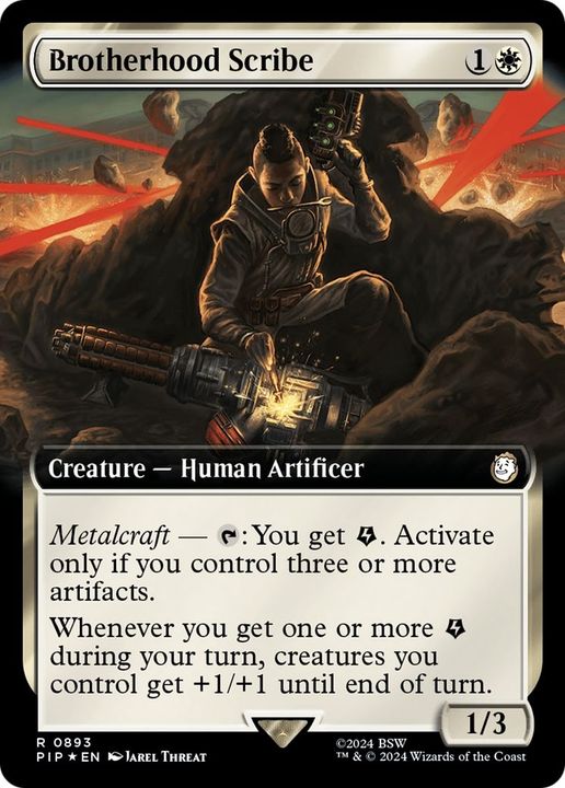 Brotherhood Scribe in the group Magic the Gathering / Sets / Fallout at Proxyprinters.com (49692)