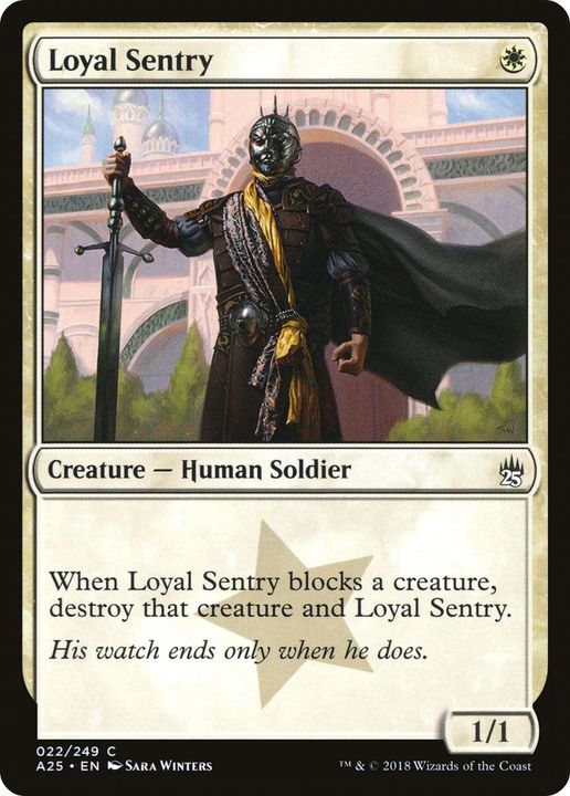 Loyal Sentry in the group Magic the Gathering / Types / Creatures / Human at Proxyprinters.com (49694)