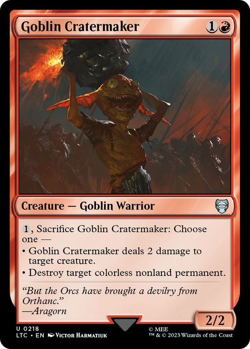 Goblin Cratermaker in the group Advanced search at Proxyprinters.com (49720)