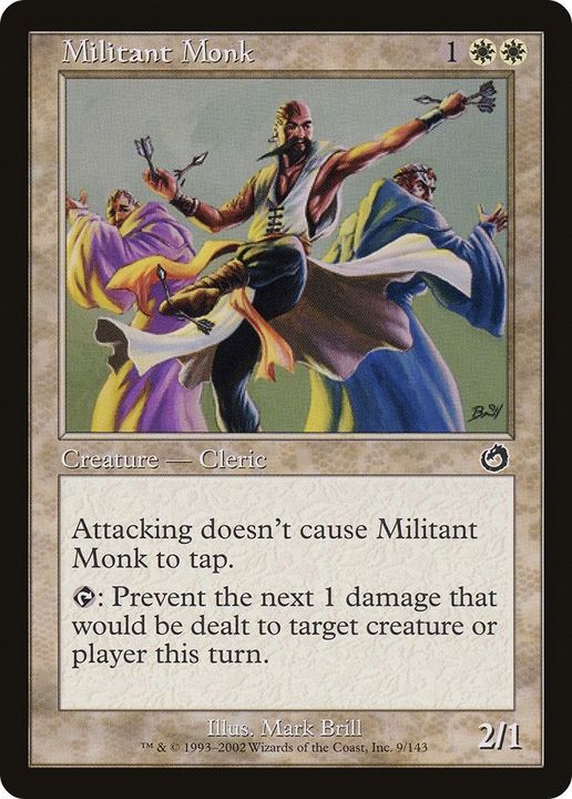 Militant Monk in the group Magic the Gathering / Types / Creatures / Human at Proxyprinters.com (49723)