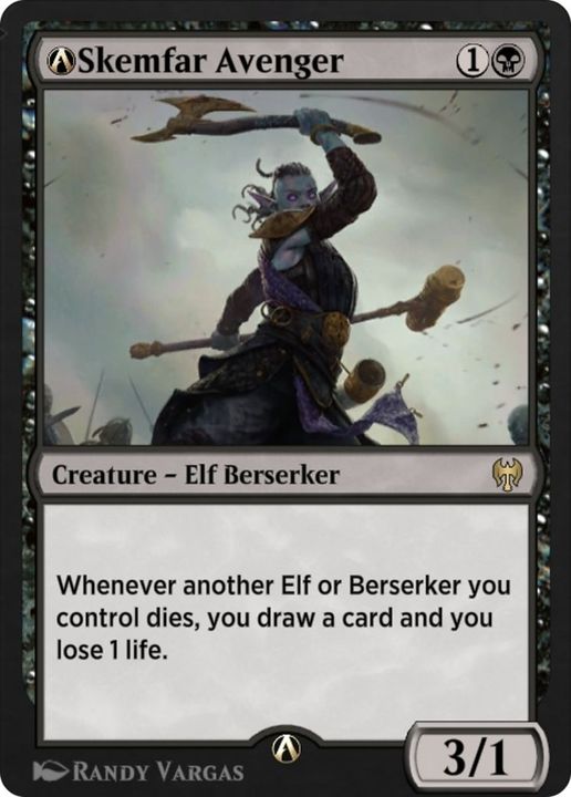 A-Skemfar Avenger in the group Magic the Gathering / Types / Creatures / Elf at Proxyprinters.com (49724)