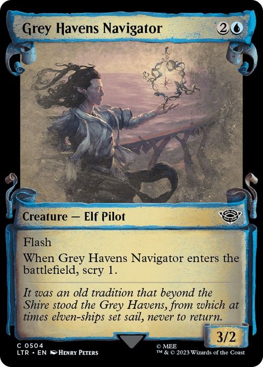 Grey Havens Navigator in the group Magic the Gathering / Types / Creatures / Elf at Proxyprinters.com (49738)