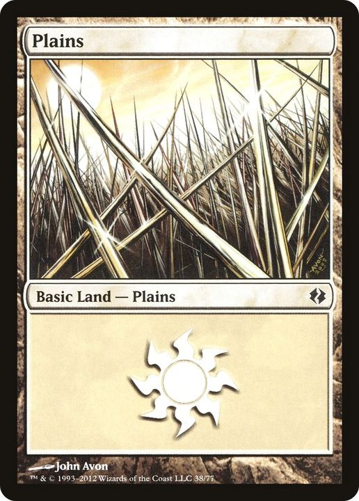 Plains in the group Magic the Gathering / Sets / Duel Decks: Venser vs. Koth at Proxyprinters.com (49750)