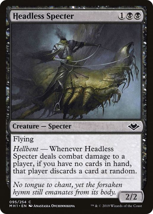 Headless Specter in the group Magic the Gathering / Types / Colors / Black at Proxyprinters.com (49769)