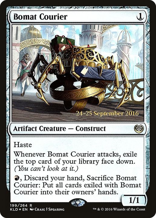 Bomat Courier in the group Magic the Gathering / Sets / Kaladesh Promos at Proxyprinters.com (49793)