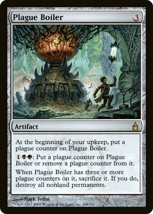 Plague Boiler in the group Magic the Gathering / Types / Artifacts / Artifact at Proxyprinters.com (49797)