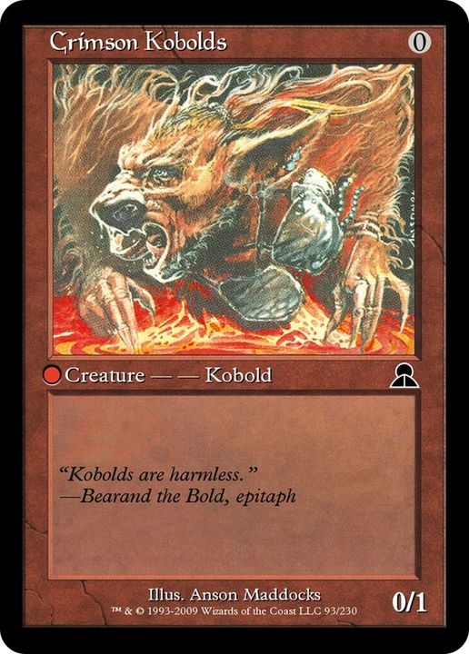 Crimson Kobolds in the group Advanced search at Proxyprinters.com (49803)