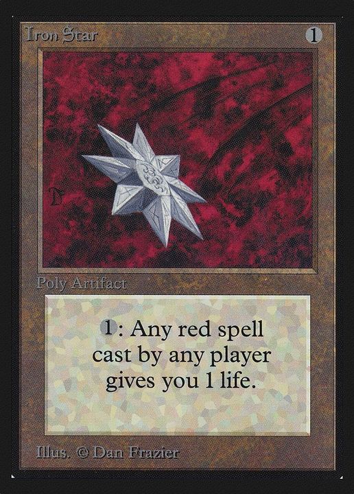 Iron Star in the group Magic the Gathering / Types / Artifacts / Artifact at Proxyprinters.com (49817)