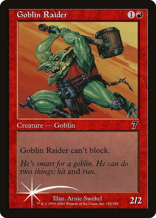 Goblin Raider in the group Magic the Gathering / Types / Creatures / Warrior at Proxyprinters.com (49826)