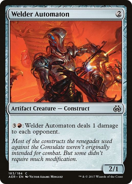 Welder Automaton in the group Magic the Gathering / Types / Colors / Colorless at Proxyprinters.com (49834)