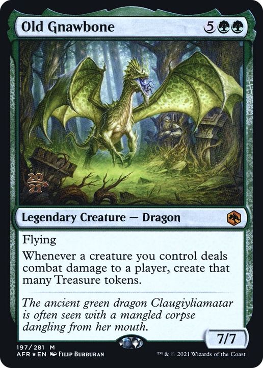 Old Gnawbone in the group Magic the Gathering / Sets / Adventures in the Forgotten Realms Promos at Proxyprinters.com (49848)