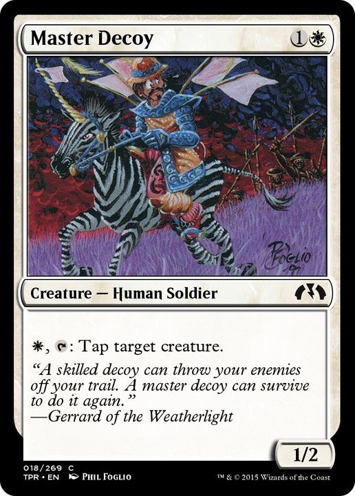 Master Decoy in the group Magic the Gathering / Types / Creatures / Human at Proxyprinters.com (49849)