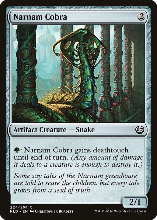 Narnam Cobra in the group Magic the Gathering / Types / Colors / Colorless at Proxyprinters.com (49854)