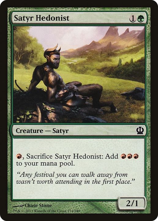 Satyr Hedonist in the group Singles at Proxyprinters.com (49868)