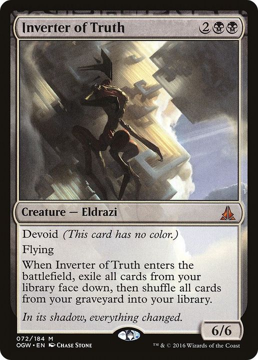 Inverter of Truth in the group Magic the Gathering / Types / Colors / Colorless at Proxyprinters.com (49875)