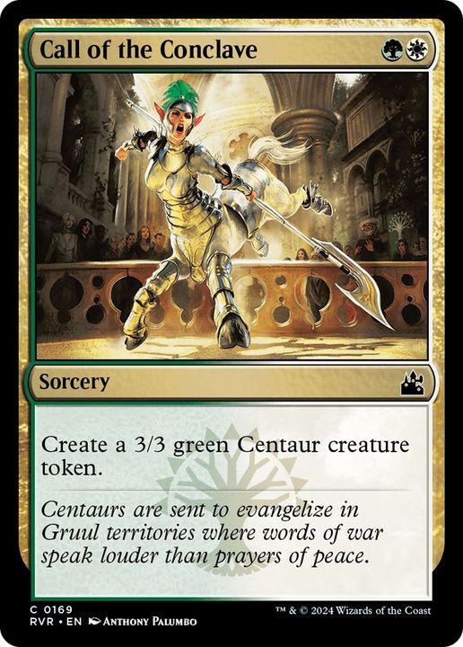 Call of the Conclave in the group Magic the Gathering / Sets / Ravnica: City of Guilds Promos at Proxyprinters.com (49877)