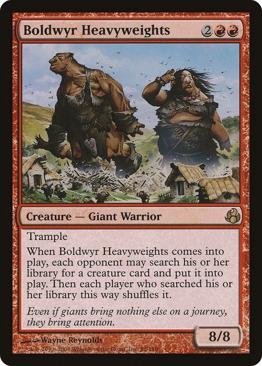 Boldwyr Heavyweights in the group Magic the Gathering / Types / Creatures / Warrior at Proxyprinters.com (49902)