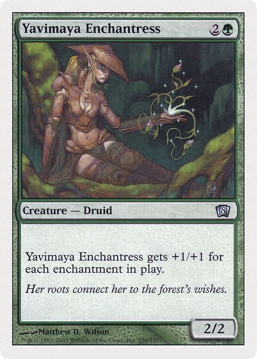 Yavimaya Enchantress in the group Magic the Gathering / Types / Creatures / Human at Proxyprinters.com (49939)