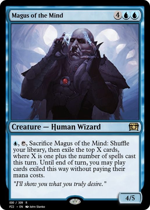 Magus of the Mind in the group Magic the Gathering / Sets / Treasure Chest at Proxyprinters.com (49964)