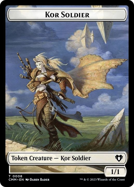 Kor Soldier in the group Magic the Gathering / Types / Colors / White at Proxyprinters.com (49978)