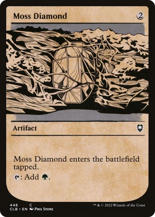 Moss Diamond in the group Magic the Gathering / Types / Artifacts / Artifact at Proxyprinters.com (49995)