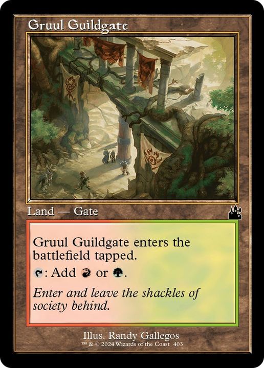 Gruul Guildgate in the group Magic the Gathering / Sets / Ravnica: City of Guilds Promos at Proxyprinters.com (50009)