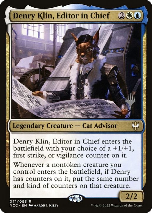 Denry Klin, Editor in Chief in the group Magic the Gathering / Sets / New Capenna Commander Promos at Proxyprinters.com (50021)