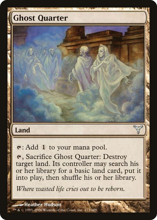 Ghost Quarter in the group Magic the Gathering / Sets / Dissension Promos at Proxyprinters.com (50043)