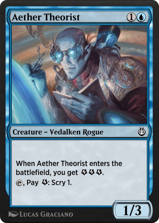 Aether Theorist in the group Magic the Gathering / Sets / Kaladesh Remastered at Proxyprinters.com (50051)