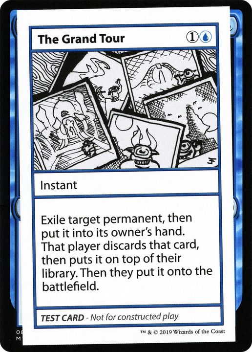 The Grand Tour in the group Magic the Gathering / Types / Colors / Blue at Proxyprinters.com (50058)