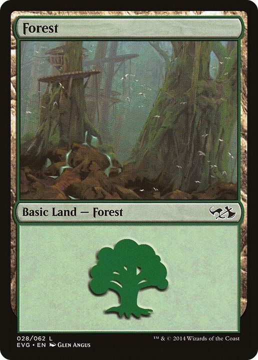 Forest in the group Magic the Gathering / Types / Land / Forest at Proxyprinters.com (50066)