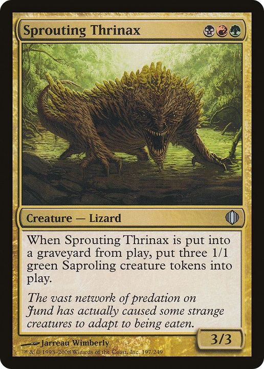 Sprouting Thrinax in the group Magic the Gathering / Sets / Shards of Alara at Proxyprinters.com (50070)