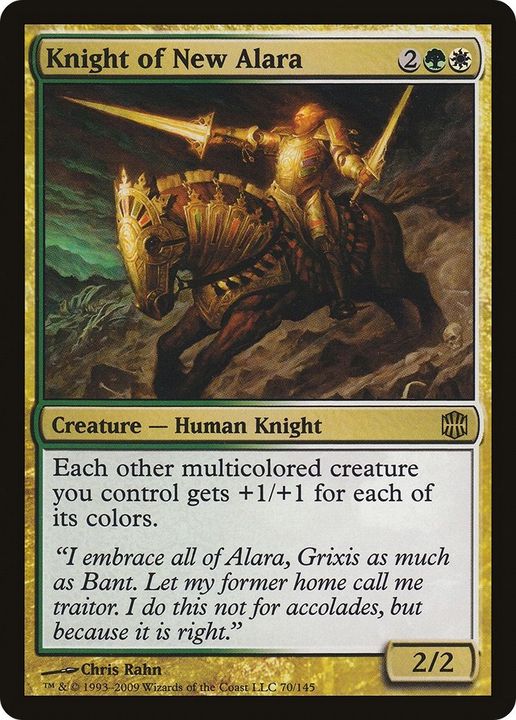 Knight of New Alara in the group Magic the Gathering / Types / Colors / Multicolors / G, W at Proxyprinters.com (5008)